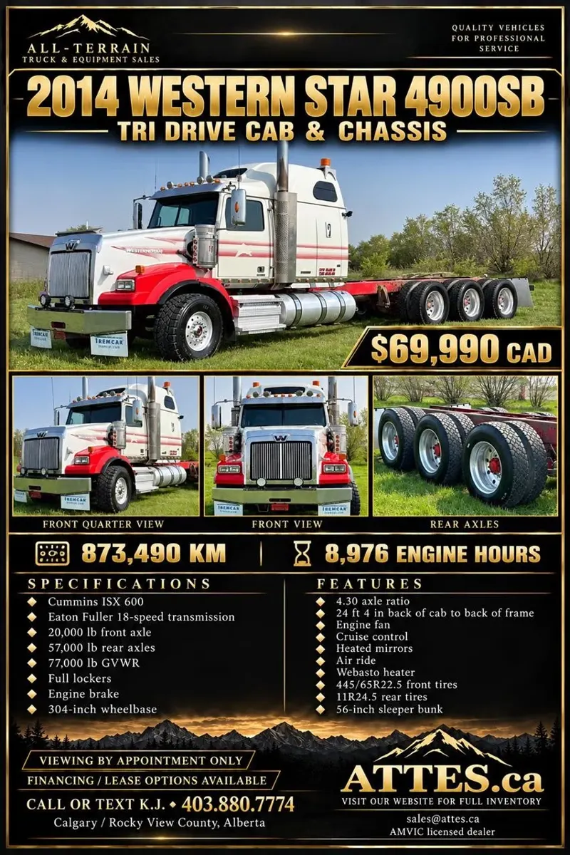 2014 WESTERN STAR 4900