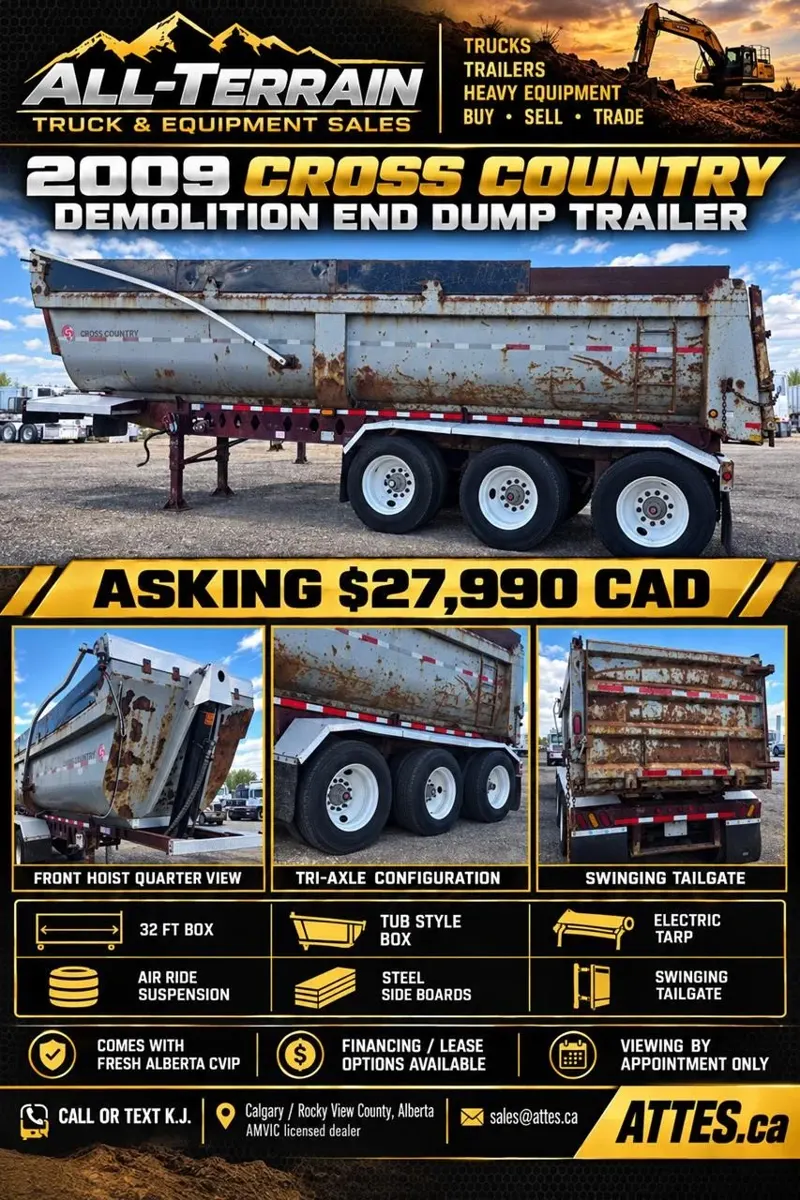 2009 CROSS COUNTRY MFG 610DT6