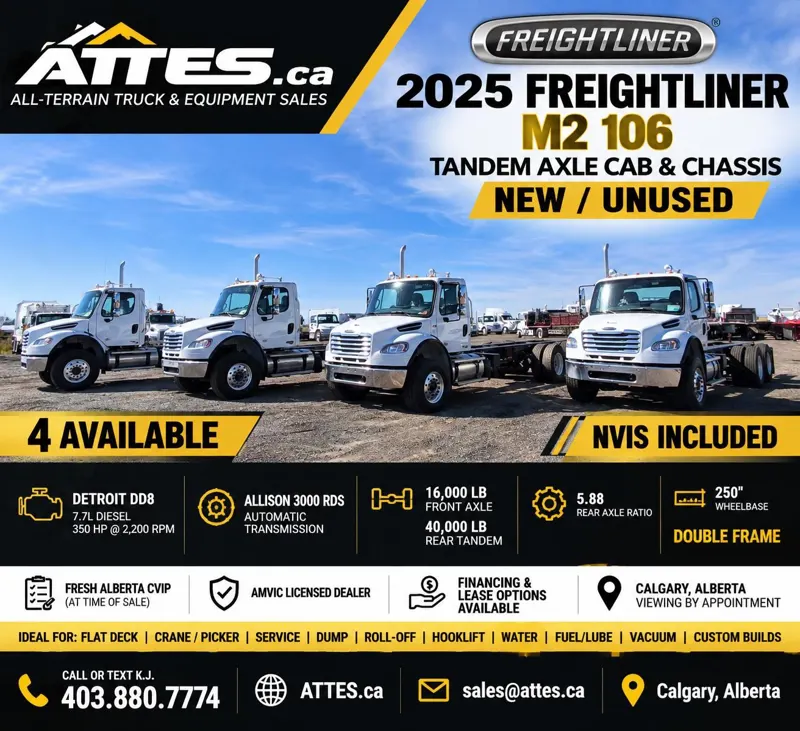2025 FREIGHTLINER BUSINESS CLASS M2 106 PLUS