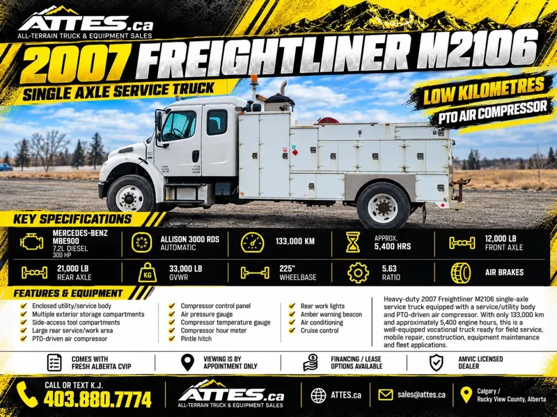 2007 FREIGHTLINER BUSINESS CLASS M2 106